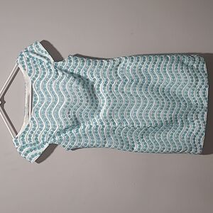 Lilly Pulitzer sz 2 embroidered blue floral daisy dress flowers